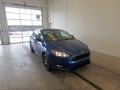 2018 Lightning Blue Ford Focus SEL Sedan  photo #1