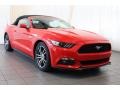 Race Red 2017 Ford Mustang EcoBoost Premium Convertible Exterior