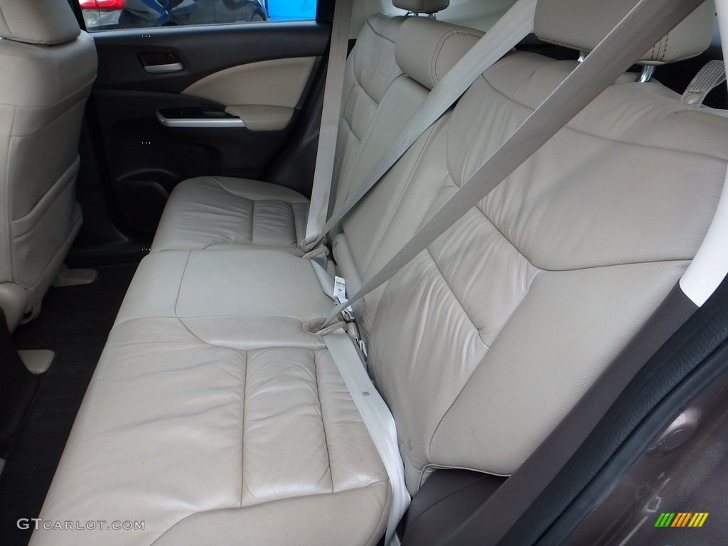 2013 CR-V EX-L AWD - Urban Titanium Metallic / Beige photo #20