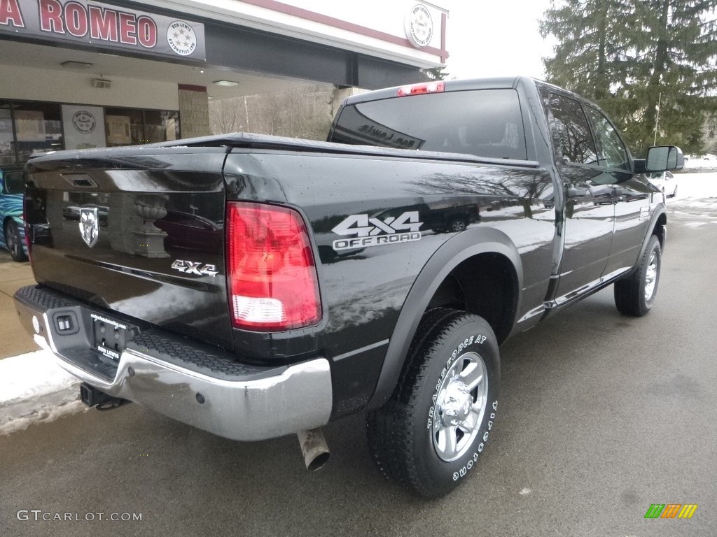 2017 2500 Tradesman Crew Cab 4x4 - Black Forest Green Pearl / Black/Diesel Gray photo #2