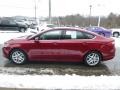 2015 Ruby Red Metallic Ford Fusion SE  photo #6