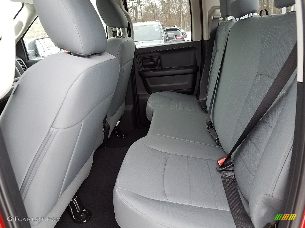 2018 1500 Tradesman Quad Cab 4x4 - Flame Red / Black/Diesel Gray photo #6