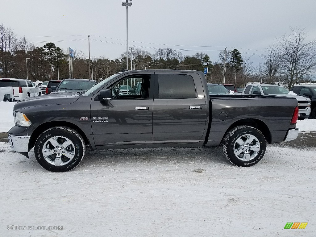 Granite Crystal Metallic 2018 Ram 1500 Big Horn Crew Cab 4x4 Exterior Photo #124809517