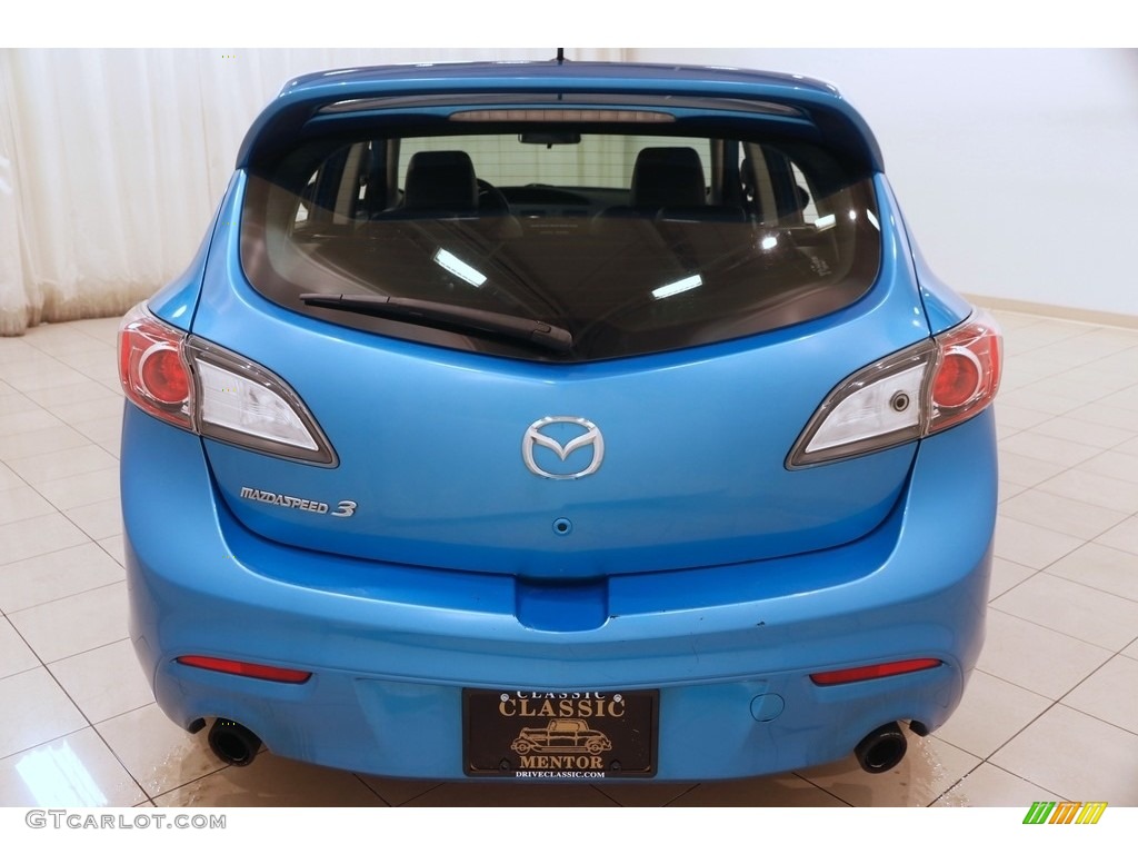 2010 MAZDA3 MAZDASPEED3 Sport 5 Door - Celestial Blue Mica / Black/Red photo #21