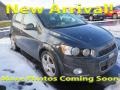Ashen Gray Metallic 2014 Chevrolet Sonic LTZ Hatchback