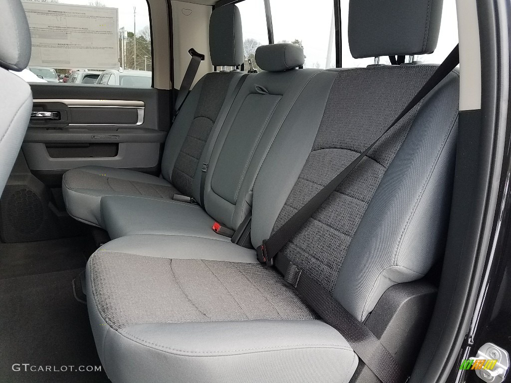 2018 Ram 1500 Big Horn Crew Cab 4x4 Rear Seat Photo #124810281