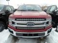 2018 Ruby Red Ford F150 XLT SuperCrew 4x4  photo #2