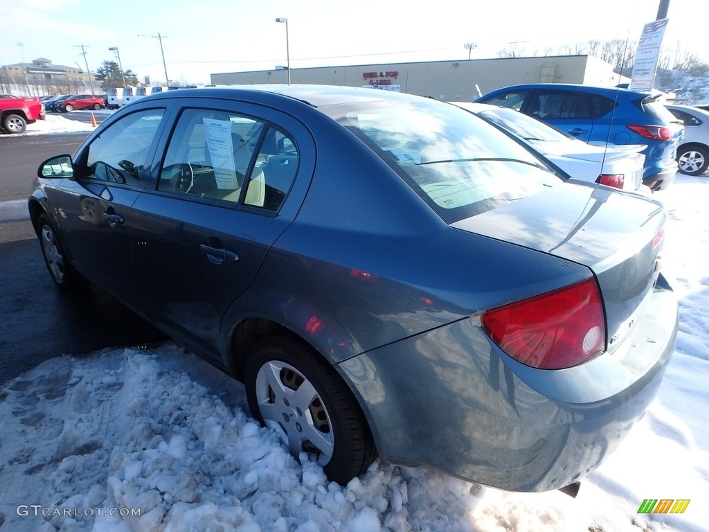 2007 Cobalt LS Sedan - Blue Granite Metallic / Gray photo #2