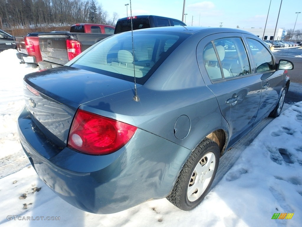 2007 Cobalt LS Sedan - Blue Granite Metallic / Gray photo #4