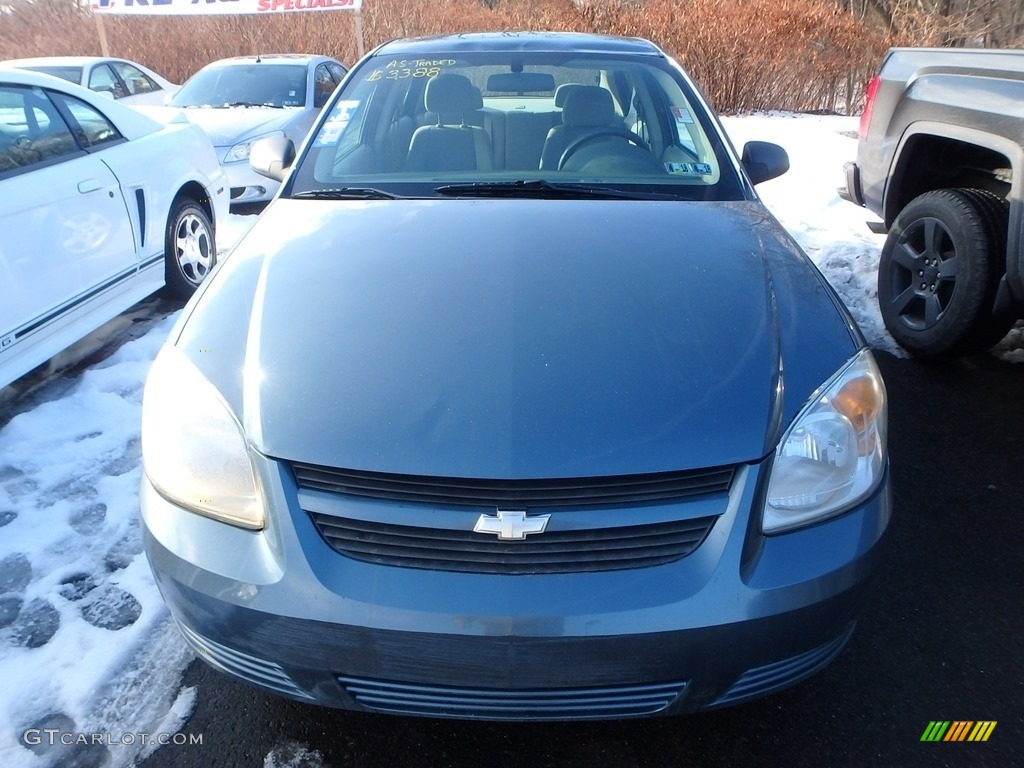 2007 Cobalt LS Sedan - Blue Granite Metallic / Gray photo #6