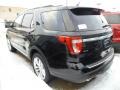 2018 Shadow Black Ford Explorer XLT 4WD  photo #3