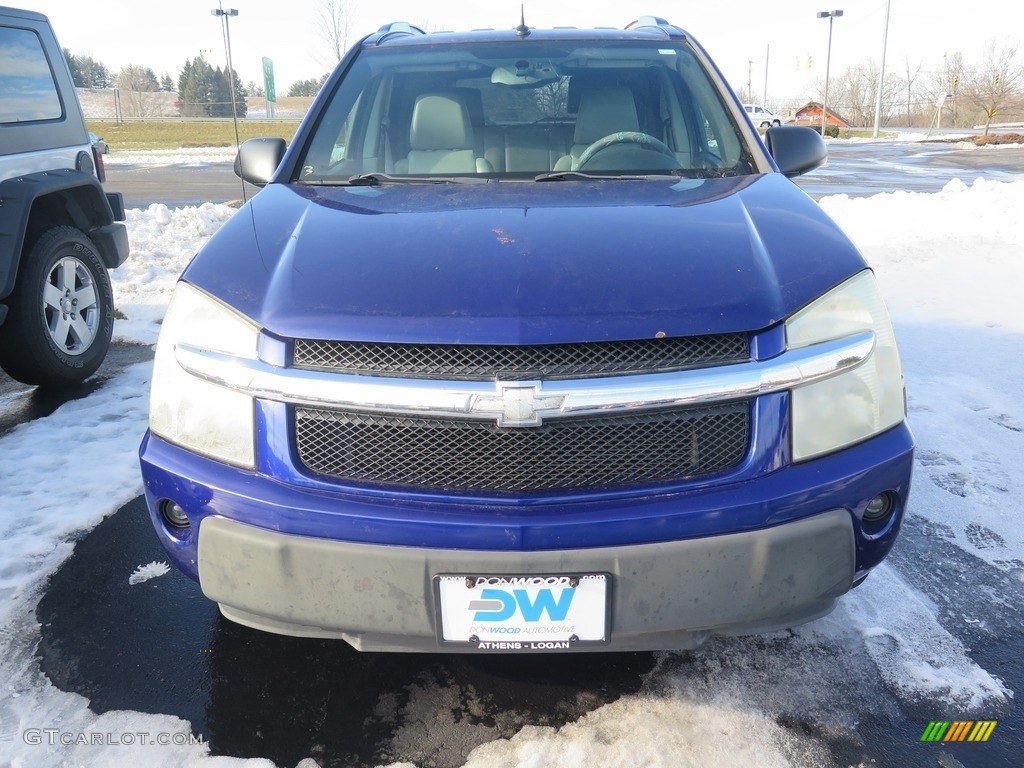 2005 Equinox LT AWD - Laser Blue Metallic / Light Gray photo #5