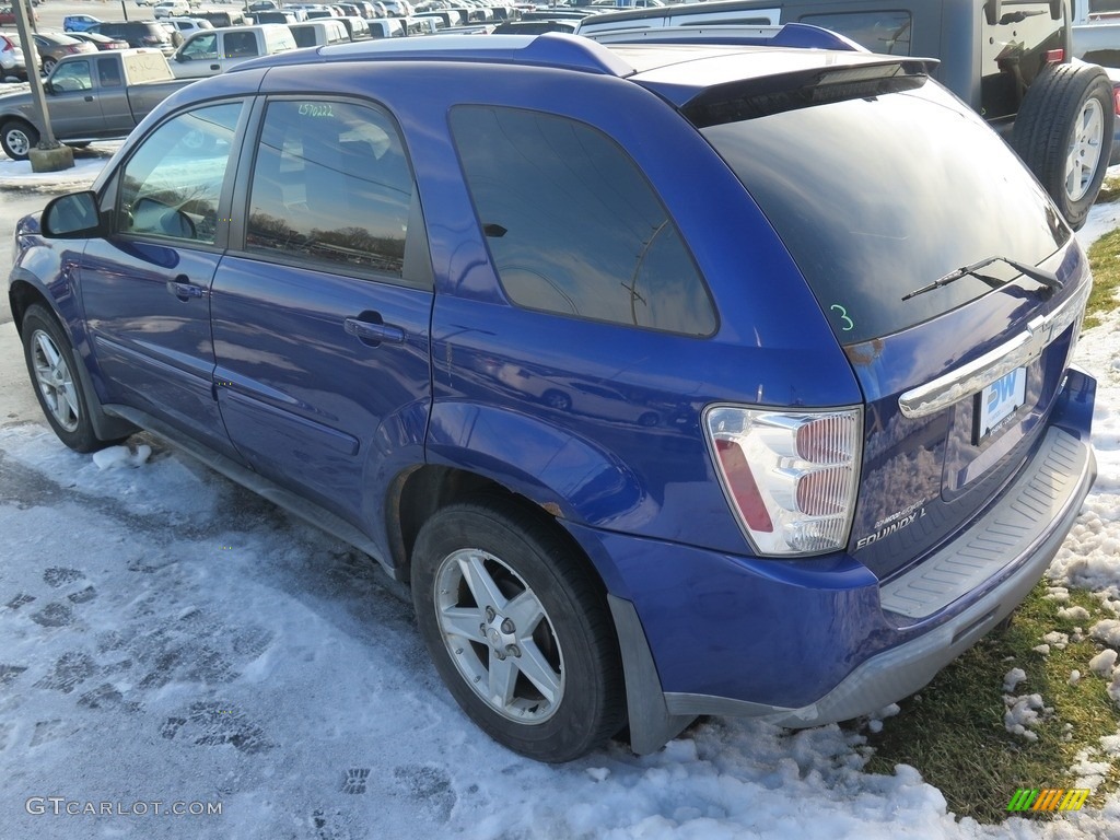 2005 Equinox LT AWD - Laser Blue Metallic / Light Gray photo #8