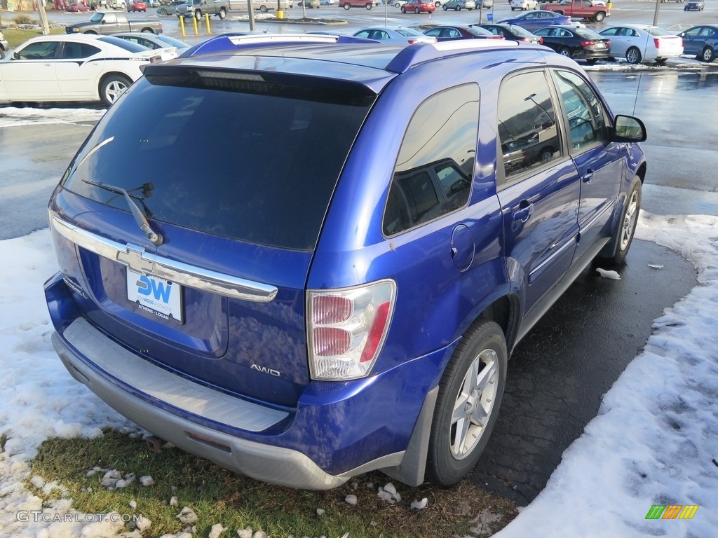 2005 Equinox LT AWD - Laser Blue Metallic / Light Gray photo #10