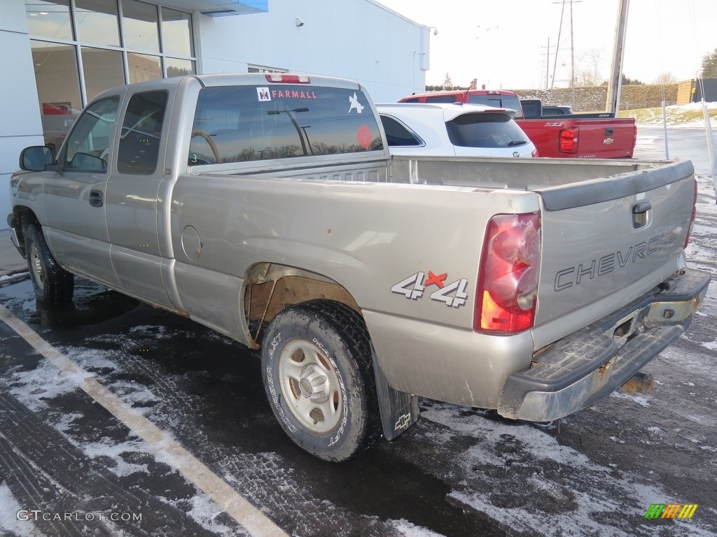 2003 Silverado 1500 LS Extended Cab 4x4 - Dark Gray Metallic / Dark Charcoal photo #5