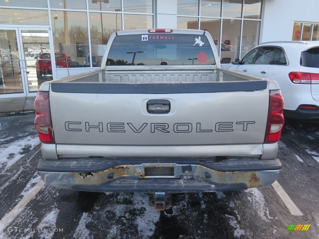 2003 Silverado 1500 LS Extended Cab 4x4 - Dark Gray Metallic / Dark Charcoal photo #6