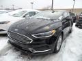 2018 Shadow Black Ford Fusion Hybrid SE  photo #1