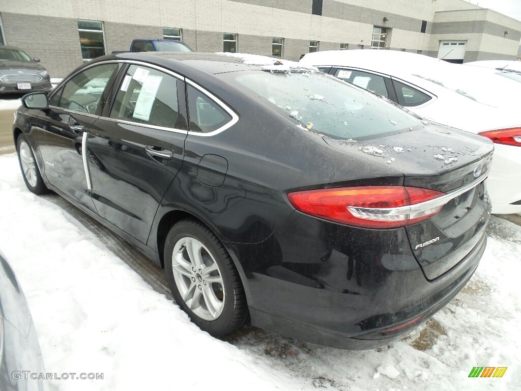 2018 Fusion Hybrid SE - Shadow Black / Ebony photo #3