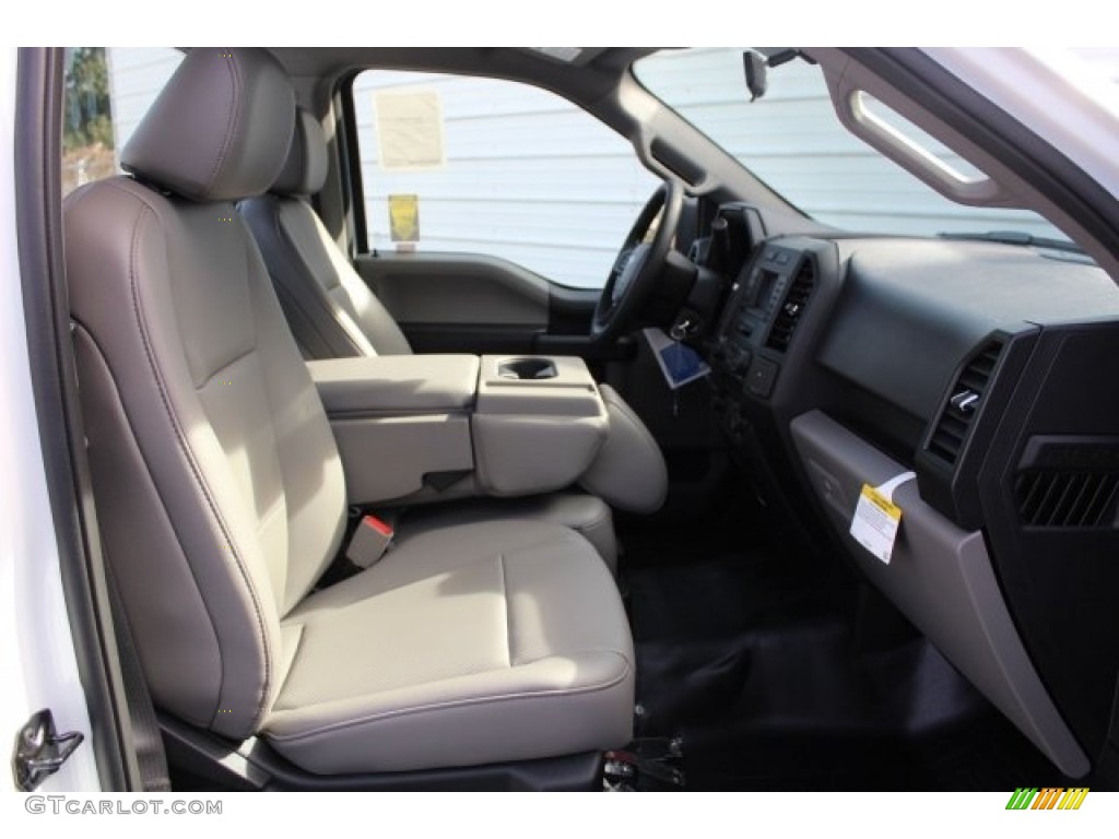 2018 F150 XL Regular Cab - Oxford White / Earth Gray photo #23