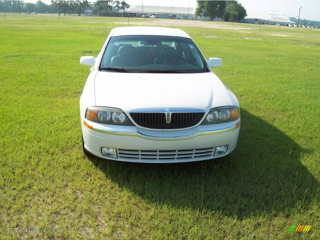 2001 LS V6 - White Pearlescent Tricoat / Light Graphite photo #2