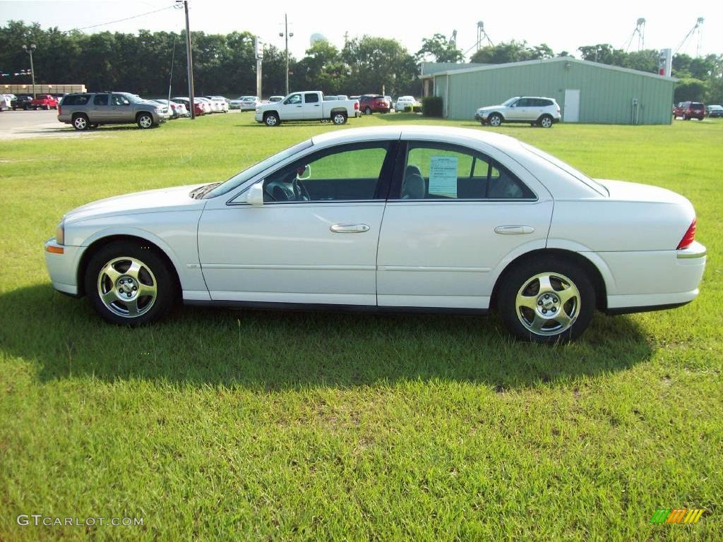 2001 LS V6 - White Pearlescent Tricoat / Light Graphite photo #6