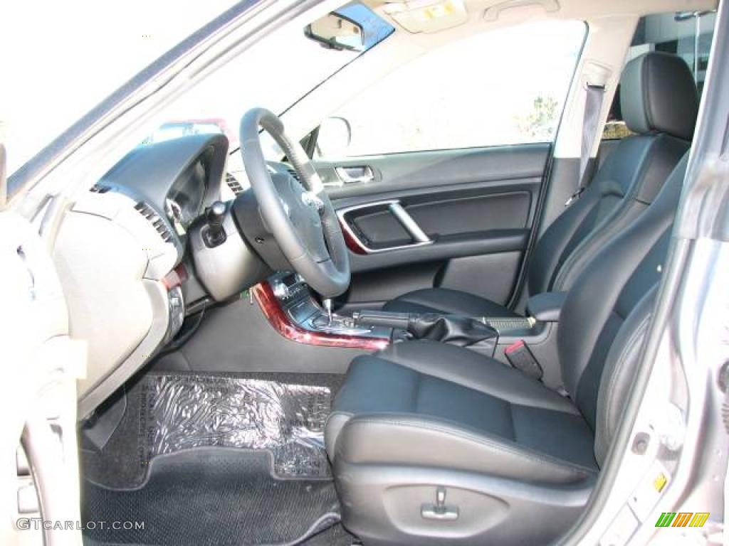 2009 Outback 2.5i Limited Wagon - Quartz Silver Metallic / Off Black photo #5