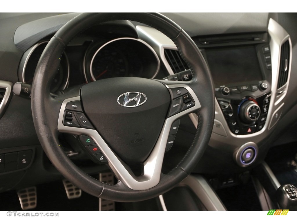 2012 Veloster  - Boston Red / Gray photo #6