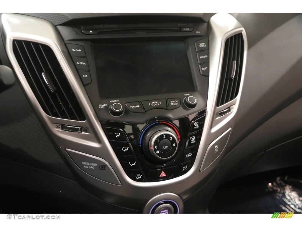 2012 Veloster  - Boston Red / Gray photo #8