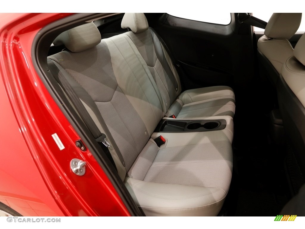 2012 Veloster  - Boston Red / Gray photo #19