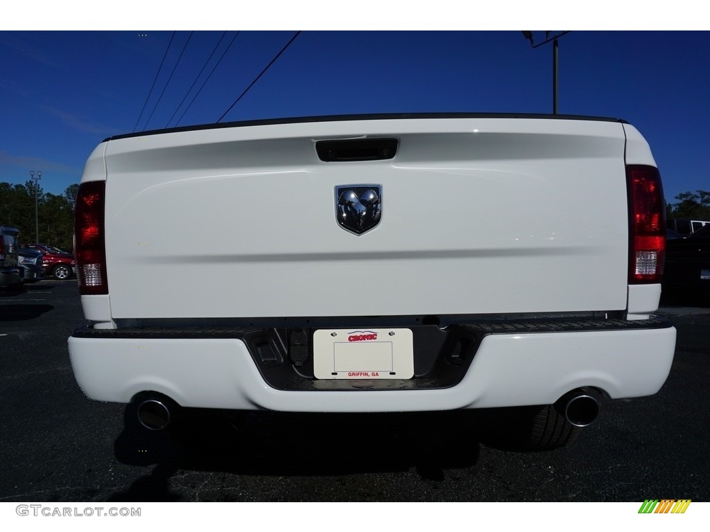 2018 1500 Express Quad Cab - Bright White / Black/Diesel Gray photo #6