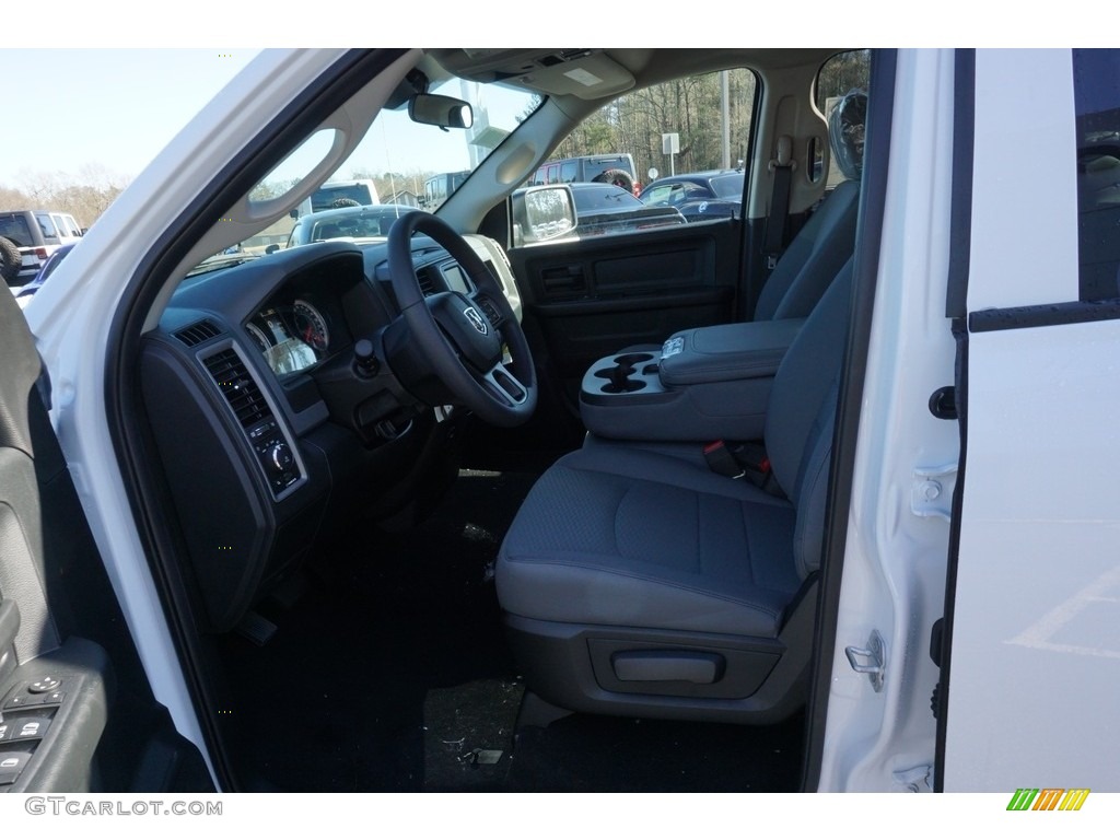 2018 1500 Express Quad Cab - Bright White / Black/Diesel Gray photo #9