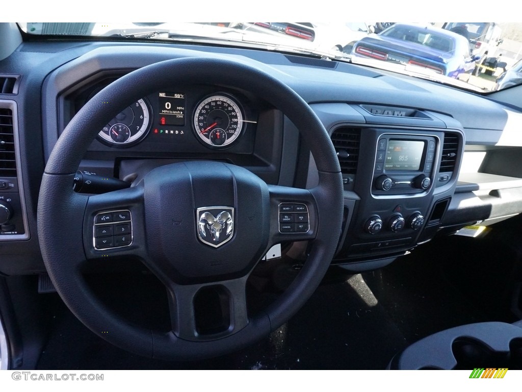 2018 1500 Express Quad Cab - Bright White / Black/Diesel Gray photo #10