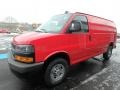 2018 Red Hot Chevrolet Express 2500 Cargo WT  photo #10