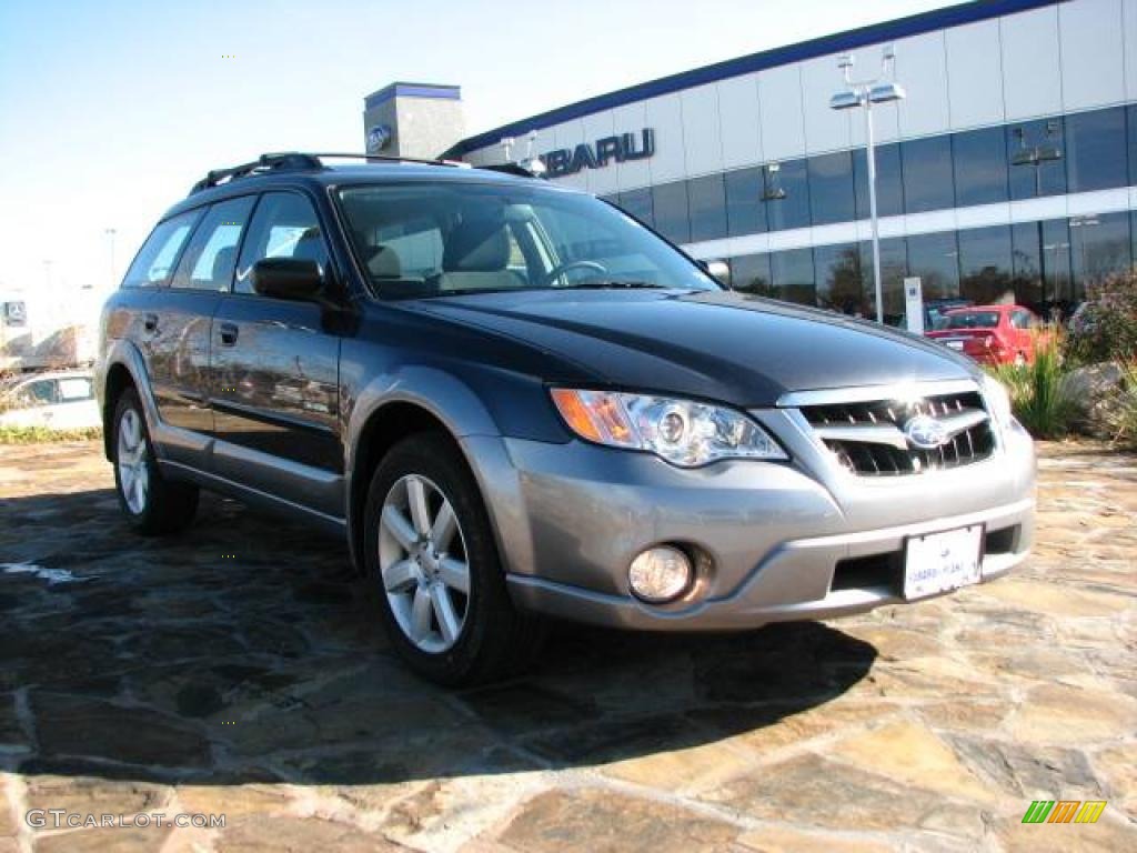 2009 Outback 2.5i Special Edition Wagon - Diamond Gray Metallic / Off Black photo #1