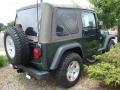 2004 Shale Green Metallic Jeep Wrangler X 4x4  photo #5