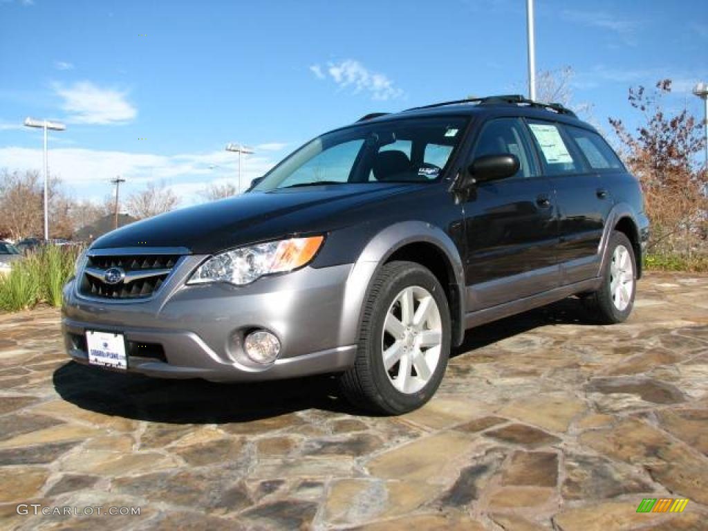 2009 Outback 2.5i Special Edition Wagon - Diamond Gray Metallic / Off Black photo #2