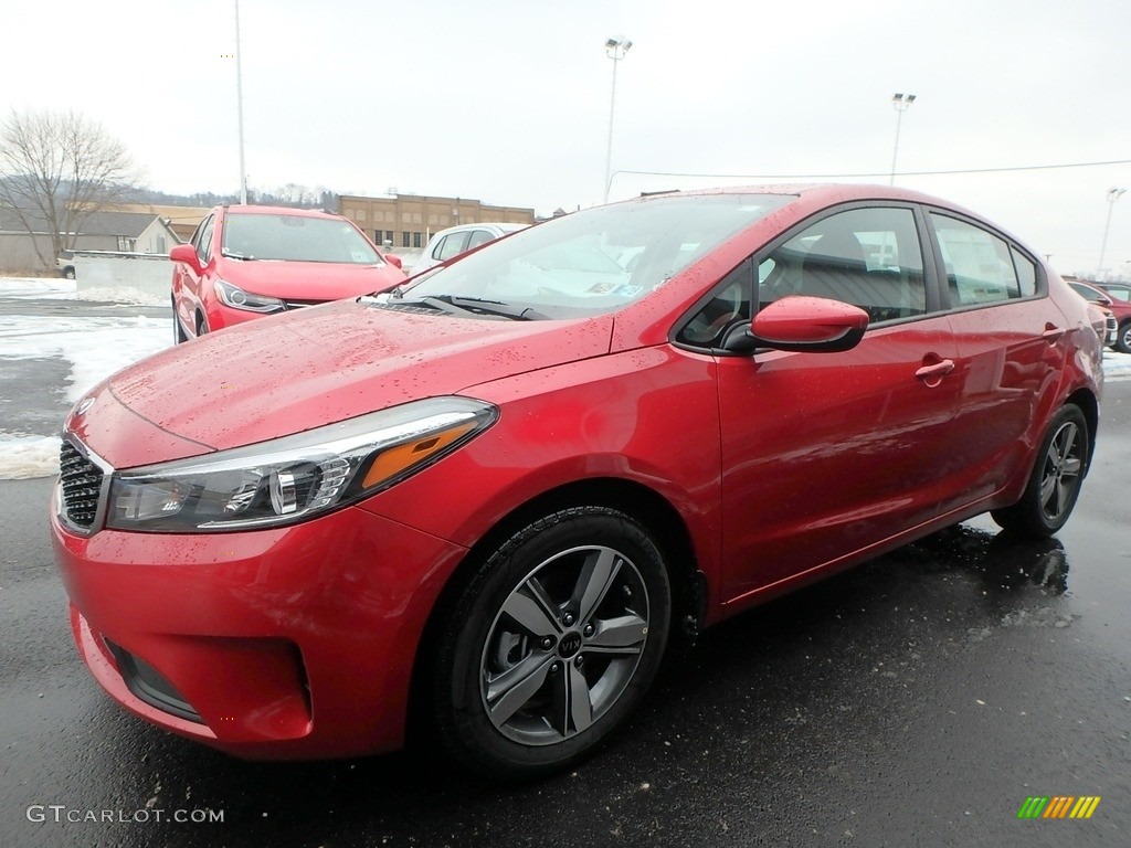 2018 Forte S - Garnet Red / Black photo #7