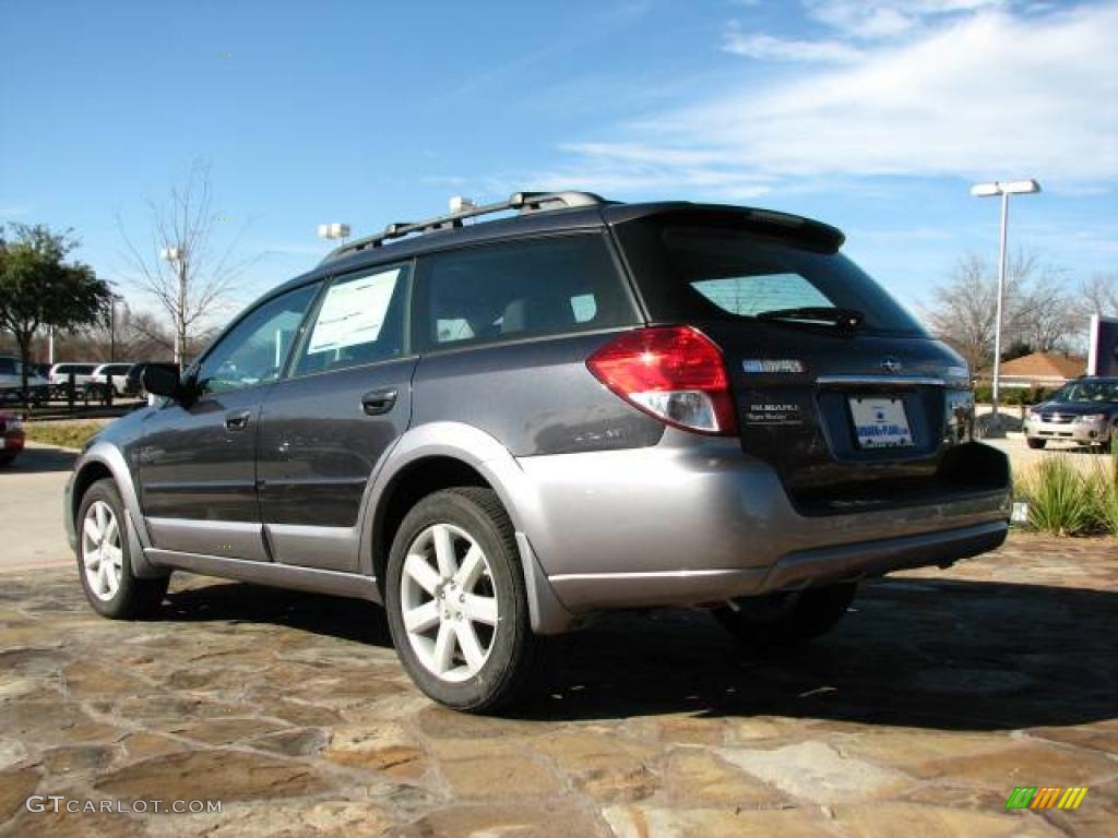 2009 Outback 2.5i Special Edition Wagon - Diamond Gray Metallic / Off Black photo #3