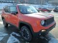 2017 Omaha Orange Jeep Renegade Trailhawk 4x4  photo #7