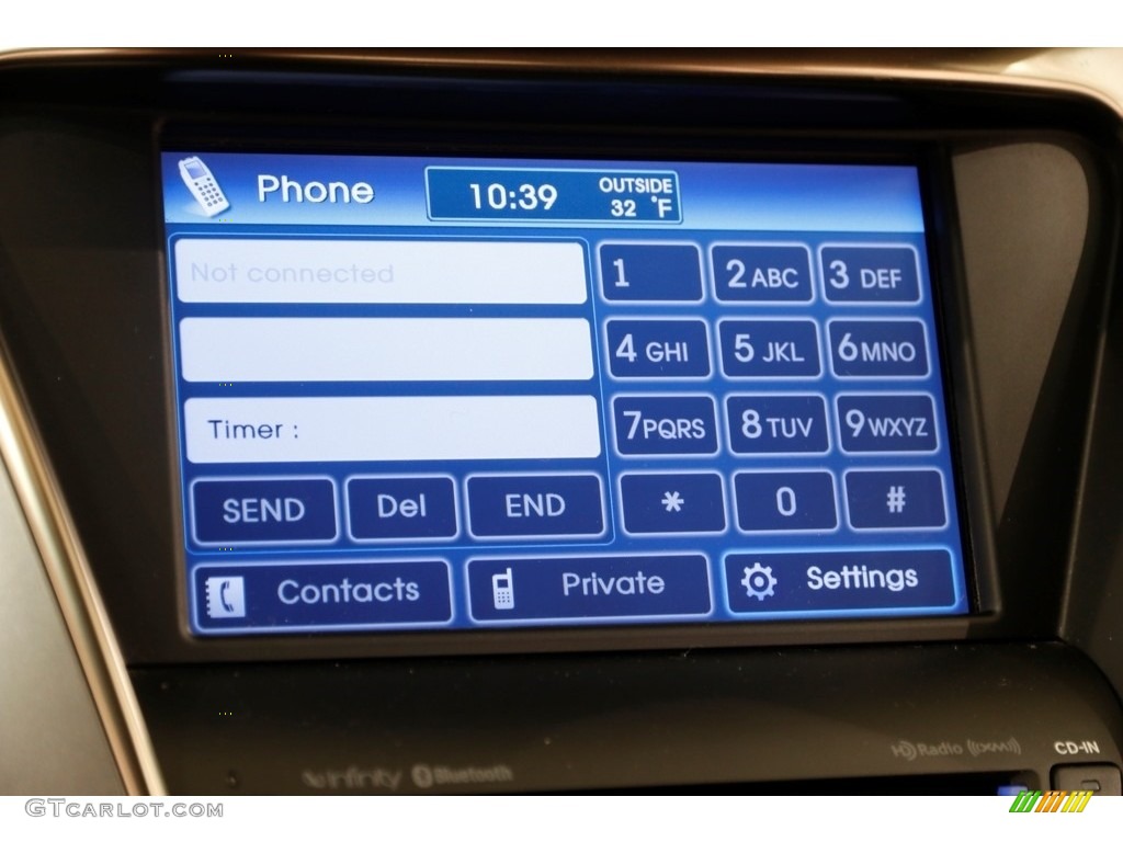 2012 Azera  - Hyper Silver Metallic / Black photo #13