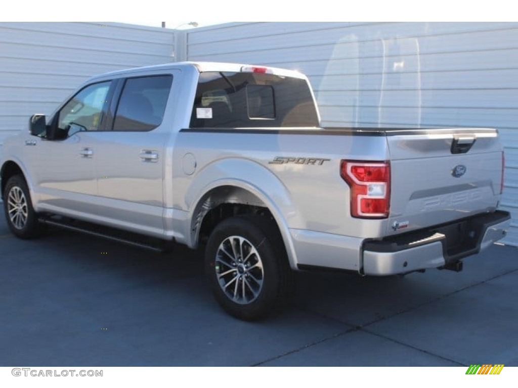2018 F150 XLT SuperCrew - Ingot Silver / Black photo #6