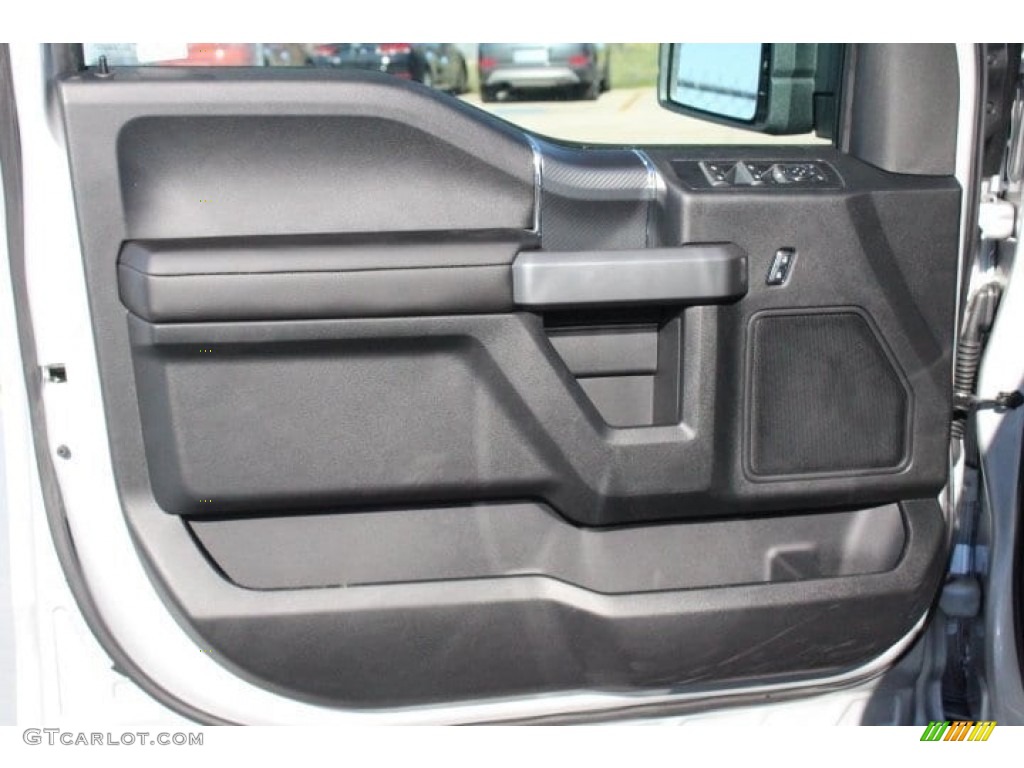 2018 F150 XLT SuperCrew - Ingot Silver / Black photo #8