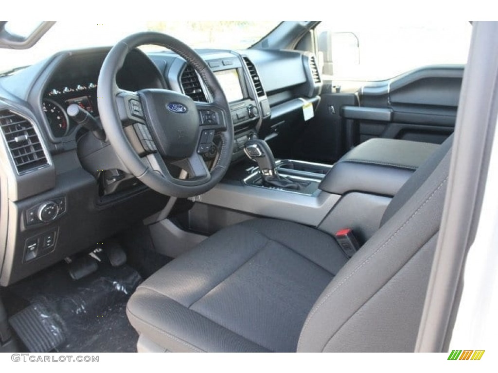 2018 F150 XLT SuperCrew - Ingot Silver / Black photo #9