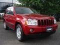 2005 Inferno Red Crystal Pearl Jeep Grand Cherokee Laredo 4x4  photo #3