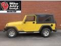 Solar Yellow - Wrangler Unlimited 4x4 Photo No. 1