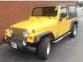 Solar Yellow - Wrangler Unlimited 4x4 Photo No. 2