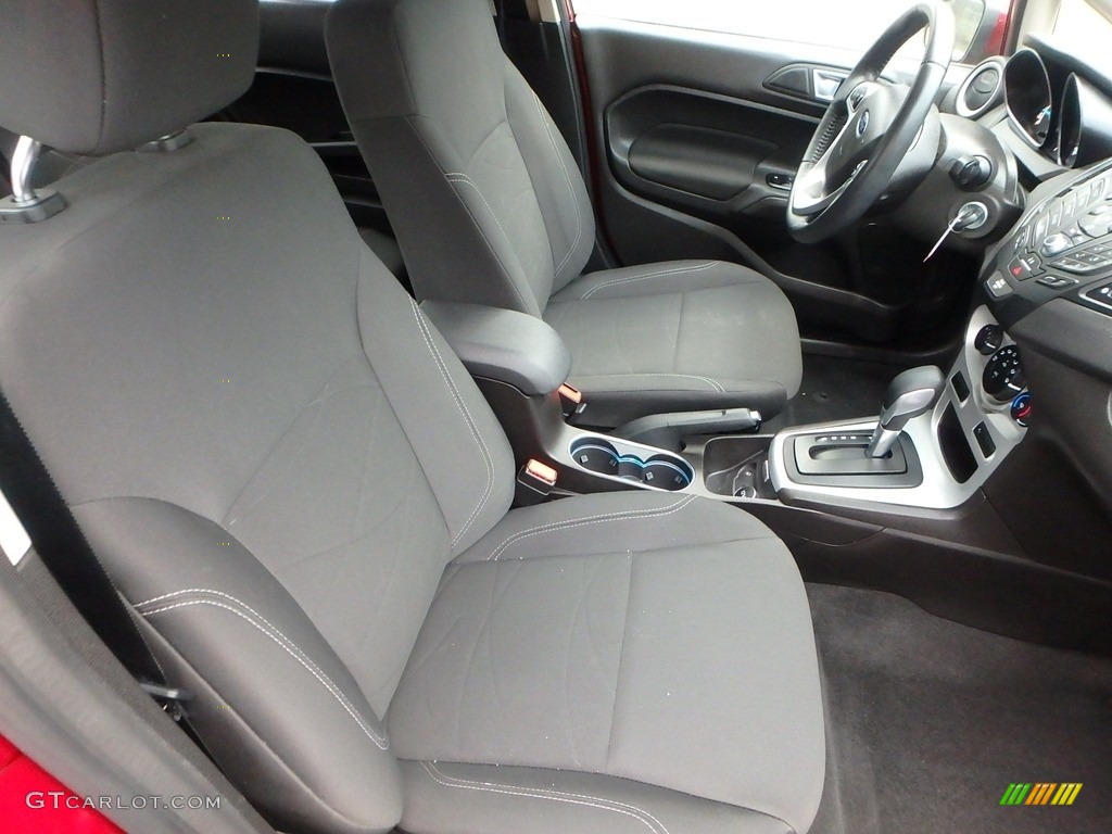 2016 Fiesta SE Sedan - Ruby Red Metallic / Charcoal Black photo #10