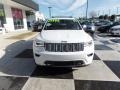 2017 Bright White Jeep Grand Cherokee Overland 4x4  photo #2