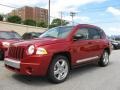 2007 Inferno Red Crystal Pearlcoat Jeep Compass Limited 4x4  photo #2