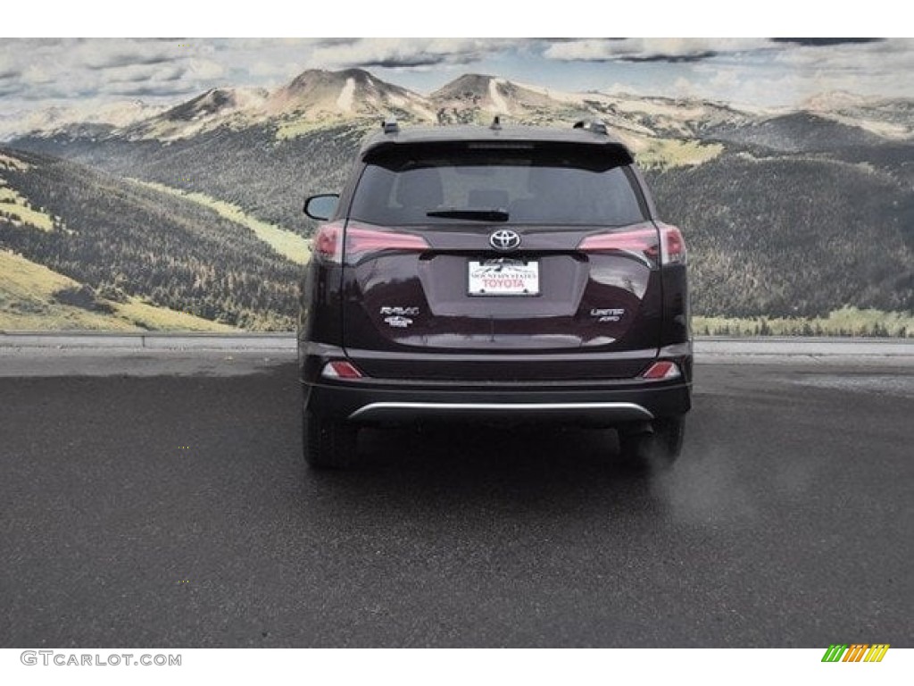 2018 RAV4 Limited AWD - Black / Nutmeg photo #4